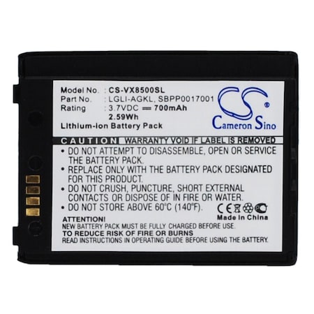 Bsc Preferred LG Chocolate 3 VX8500 VX-8500 VX8500r Mobile Phone Replacement Battery CS-VX8500SL